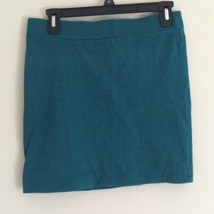 Blue/Green Pencil Skirt